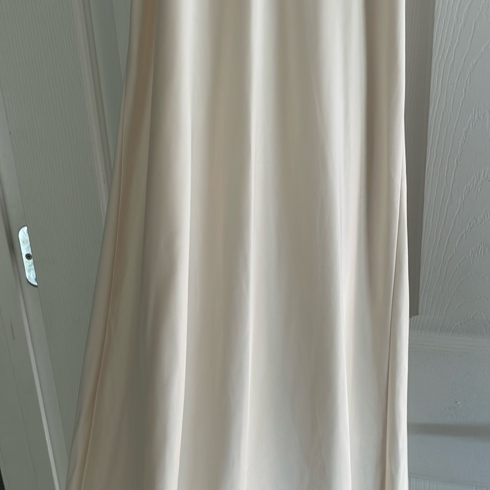 Zara cream satin dress XS - Picture 8 of 11